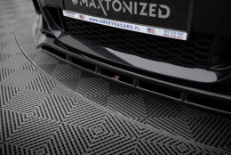 Street+ Spoilerlippe Front Ansatz passend für BMW 6er GT M-Paket G32 schwarz Hochglanz