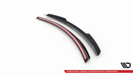 Heck Spoiler Aufsatz Abrisskante passend für Mercedes-Benz CLK Cabriolet A209 schwarz Hochglanz