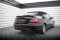 Heck Ansatz Diffusor passend für Mercedes-Benz CLK W209 schwarz Hochglanz