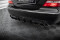 Heck Ansatz Diffusor passend für Mercedes-Benz CLK W209 schwarz Hochglanz