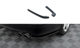 Heck Ansatz Flaps Diffusor V.1 passend für Mercedes-Benz CLK W209 schwarz Hochglanz