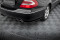 Heck Ansatz Flaps Diffusor V.1 für Mercedes-Benz CLK W209 schwarz Hochglanz