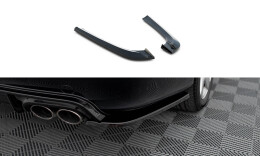 Heck Ansatz Flaps Diffusor V.2 passend für Mercedes-Benz CLK W209 schwarz Hochglanz