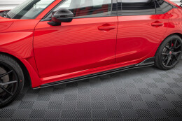 Street Pro Seitenschweller Ansatz Cup Leisten für Honda Civic Type-R Mk 11