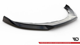 Cup Spoilerlippe Front Ansatz V.2 passend für Volvo S60 R-Design Mk2 schwarz Hochglanz