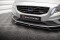 Cup Spoilerlippe Front Ansatz V.2 für Volvo S60 R-Design Mk2 schwarz Hochglanz