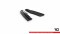Heck Ansatz Flaps Diffusor passend für Volvo S60 R-Design Mk2 schwarz Hochglanz