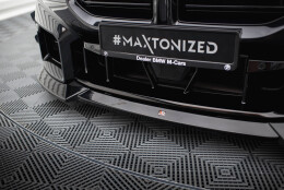 Cup Spoilerlippe Front Ansatz V.2 passend für BMW M2 G87 schwarz Hochglanz