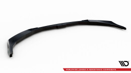 Cup Spoilerlippe Front Ansatz V.2 passend für BMW M2 G87 schwarz Hochglanz