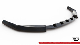 Cup Spoilerlippe Front Ansatz V.3 passend für BMW M2 G87 schwarz Hochglanz