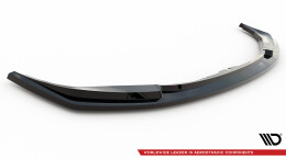 Cup Spoilerlippe Front Ansatz V.4 passend für BMW M2 G87 schwarz Hochglanz