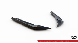 Heck Ansatz Flaps Diffusor V.3 passend für (passend für heckansatz v.1) BMW M2 G87 schwarz Hochglanz