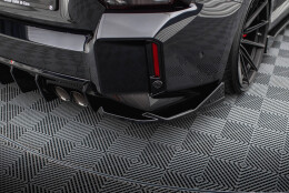 Heck Ansatz Flaps Diffusor V.4 passend für (passend für heckansatz v.1) BMW M2 G87 schwarz Hochglanz