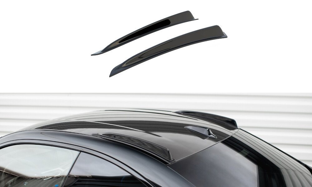 Kurze Dach Reling Spoiler F R Bmw M G Schwarz Hochglanz