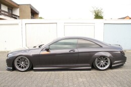 Heck Ansatz Flaps Diffusor passend für MERCEDES CL...
