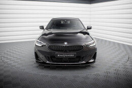Street Pro Cup Spoilerlippe Front Ansatz passend für BMW 2 Coupe G42 rot