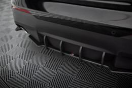 Street Pro Heckschürze Heck Ansatz Diffusor passend für BMW 2 Coupe G42 SCHWARZ