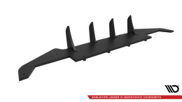 Street Pro Heckschürze Heck Ansatz Diffusor passend für BMW 2 Coupe G42 SCHWARZ