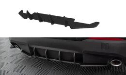 Street Pro Heckschürze Heck Ansatz Diffusor passend für BMW 2 Coupe G42 rot
