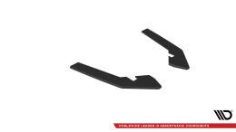 Street Pro Heck Ansatz Flaps Diffusor passend für BMW 2 Coupe G42 rot
