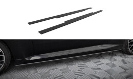 Street Pro Seitenschweller Ansatz Cup Leisten passend für BMW 2 Coupe G42 SCHWARZ