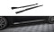 Street Pro Seitenschweller Ansatz Cup Leisten passend für BMW 2 Coupe G42 SCHWARZ+ HOCHGLANZ FLAPS