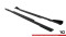 Street Pro Seitenschweller Ansatz Cup Leisten passend für BMW 2 Coupe G42 SCHWARZ+ HOCHGLANZ FLAPS