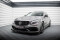 Street Pro Cup Spoilerlippe Front Ansatz passend für Mercedes-AMG C63 Limousine / Kombi W205 Facelift SCHWARZ+ HOCHGLANZ FLAPS