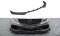 Street Pro Spoilerlippe Front Ansatz passend für Mercedes-AMG C63 Limousine / Kombi W205 FL rot+ Hochglanz Flaps