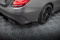 Street Pro Heck Ansatz Flaps Diffusor passend für Mercedes-AMG C63 Limousine / Kombi W205 Facelift SCHWARZ+ HOCHGLANZ FLAPS