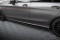 Street Pro Seitenschweller Ansatz Cup Leisten passend für Mercedes-AMG C63 Limousine / Kombi W205 Facelift SCHWARZ