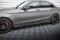 Street Pro Seitenschweller Ansatz Cup Leisten passend für Mercedes-AMG C63 Limousine / Kombi W205 Facelift SCHWARZ+ HOCHGLANZ FLAPS