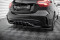Street Pro Heckschürze Heck Ansatz Diffusor für Mercedes-Benz A AMG-Line W176 Facelift SCHWARZ-ROT