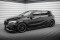 Street Pro Seitenschweller Ansatz Cup Leisten passend für Mercedes-Benz A AMG-Line W176 Facelift SCHWARZ