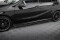 Street Pro Seitenschweller Ansatz Cup Leisten passend für Mercedes-Benz A AMG-Line W176 Facelift SCHWARZ