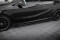 Street Pro Seitenschweller Ansatz Cup Leisten passend für Mercedes-Benz A AMG-Line W176 Facelift rot+ Hochglanz Flaps