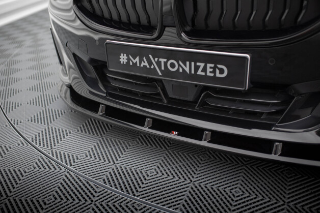 Cup Spoilerlippe Front Ansatz V.1 passend für BMW 2 Coupe G42 schwarz Hochglanz