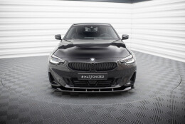 Cup Spoilerlippe Front Ansatz V.1 passend für BMW 2 Coupe G42 schwarz Hochglanz