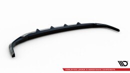 Cup Spoilerlippe Front Ansatz V.1 passend für BMW 2 Coupe G42 schwarz Hochglanz
