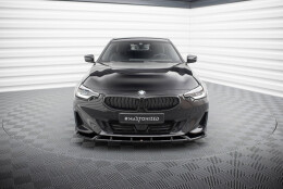 Cup Spoilerlippe Front Ansatz V.2 passend für BMW 2 Coupe G42 schwarz Hochglanz