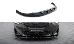 Cup Spoilerlippe Front Ansatz V.3 passend für BMW 2 Coupe G42 schwarz Hochglanz