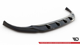 Cup Spoilerlippe Front Ansatz V.3 passend für BMW 2 Coupe G42 schwarz Hochglanz