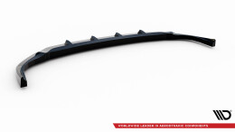 Cup Spoilerlippe Front Ansatz V.3 passend für BMW 2 Coupe G42 schwarz Hochglanz