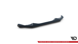 Mittlerer Cup Diffusor Heck Ansatz passend für BMW 2 Coupe G42 schwarz Hochglanz