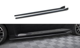Seitenschweller Ansatz Cup Leisten V.2 für BMW 2 Coupe G42 schwarz Hochglanz