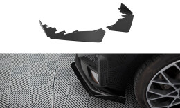 Front Ansatz Flaps für BMW 2 Coupe G42 schwarz Hochglanz