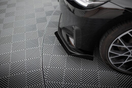 Front Stoßstange Flaps für BMW 2 Coupe G42 schwarz Hochglanz