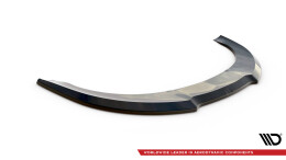 Cup Spoilerlippe Front Ansatz passend für Audi A4 S-Line B7 schwarz Hochglanz
