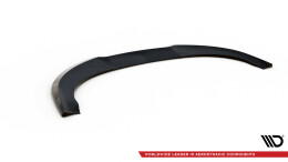 Cup Spoilerlippe Front Ansatz passend für Audi A4 S-Line B7 schwarz Hochglanz