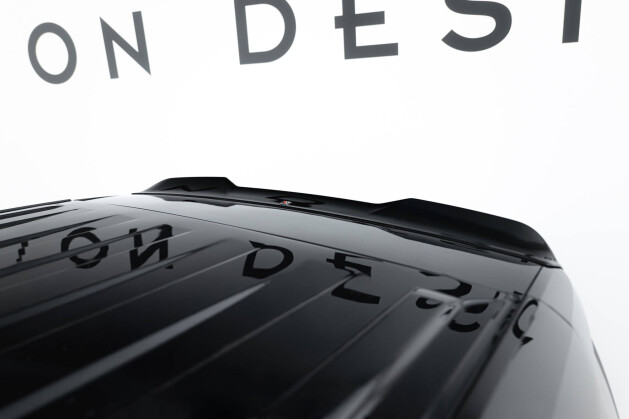 Heck Spoiler Aufsatz Abrisskante 3D passend für VW Multivan Lang T7 schwarz Hochglanz